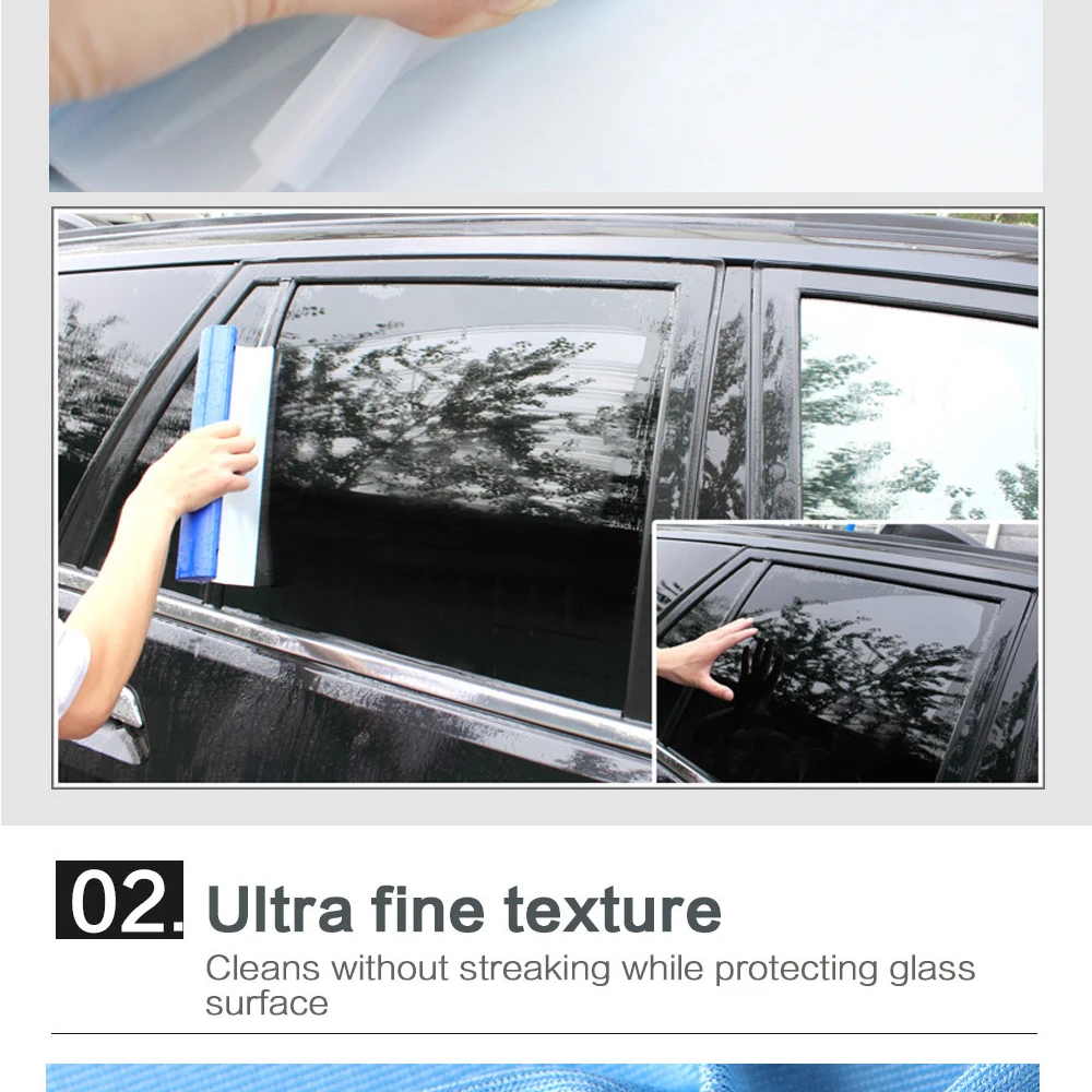 AutoCare Автомойка многофункциональный набор для чистки окон включает полотенца для очистки стекла из микрофибры сухой стеклоочиститель Ракель сетка губка