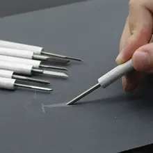 7 шт. деревянные ножи и инструменты для резки комплект мини-грецкий орех алюминиевый, для гравировки гравер поставки