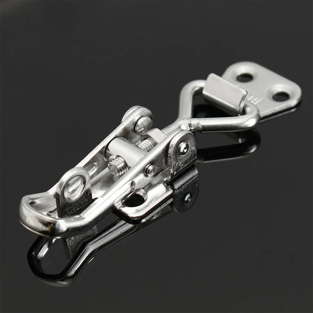 Пружинное металлическое оборудование из нержавеющей стали, защелка для багажника, аксессуары, коробка, регулируемый замок, высокая прочность