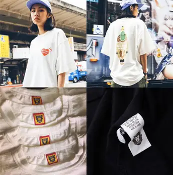 

Slub Cotton 2020ss HUMAN MADE T shirt Men Women 1:1 High Quality Top Tees Summer Style