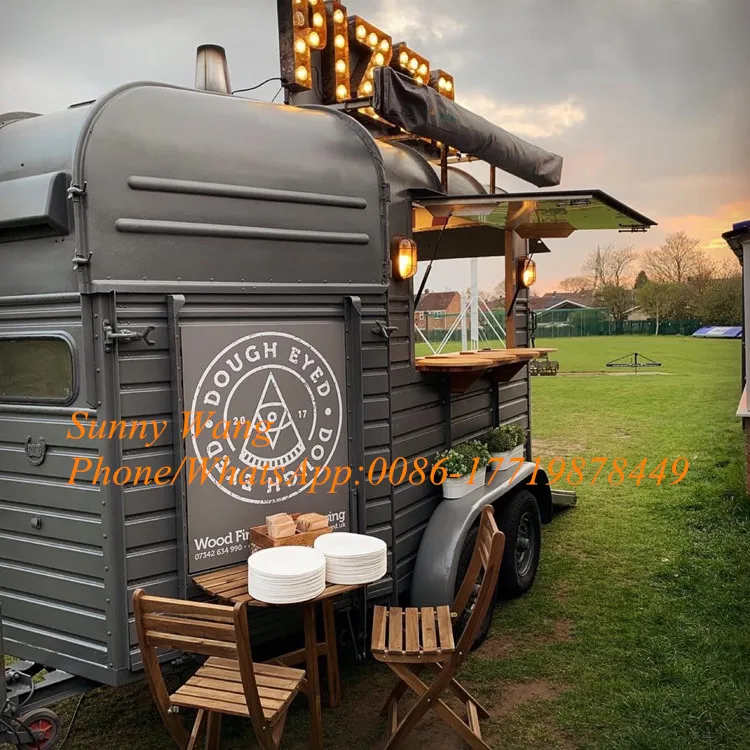 Customized New Arrival Mobile Catering Trailer Food Vending Trailer