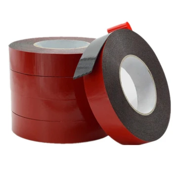 

Black super self-adhesive foam tape waterproof double-sided tape car foam nameplate metal bonding double-sided adhesive