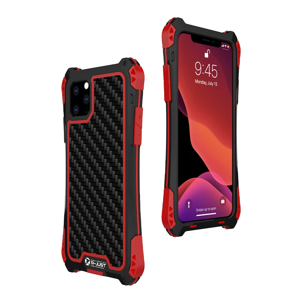 

Heavy Duty Protective Shockproof Case for iPhone 11 Pro Max Case Armor Metal Aluminum Cover For iPhone 11 Pro X XR XS Max Shell