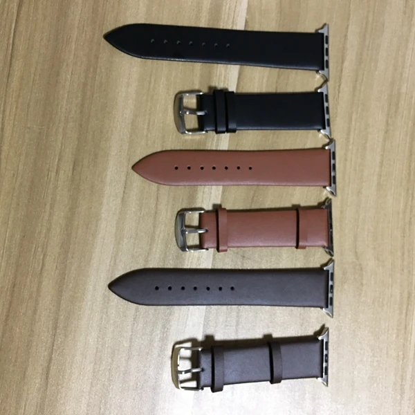 Прочный кожаный ремешок с пряжкой для iwatch 40 мм 44 мм для Apple Watch Band 4 3 2 1 соединитель на запястье 42 мм 38 мм серия 5