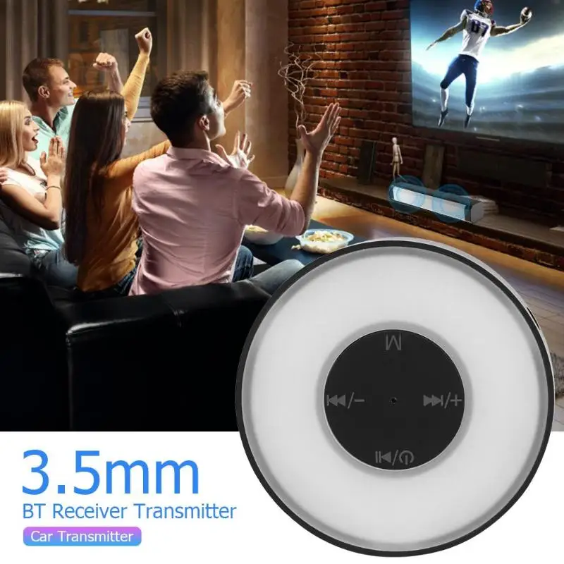 2 в 1 Bluetooth 4,2 Dual 3,5 мм музыкальный аудио приемник для ТВ/телефона 3,5 мм AUX автоматическое подключение аудио передача