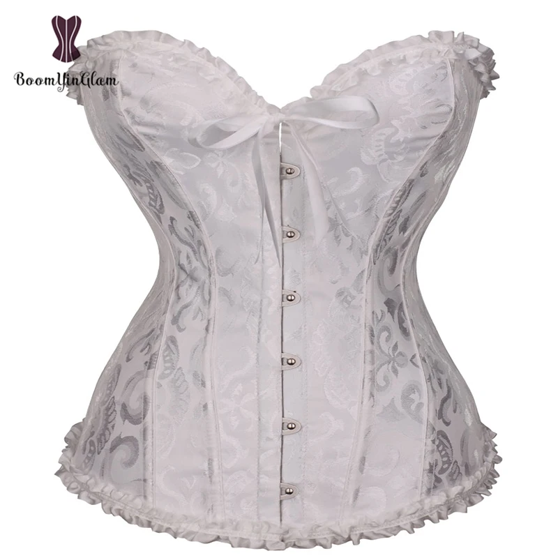 Женское нижнее белье корсеты для невесты в стиле ретро большие размеры
