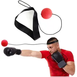 Боксерская рефлекторная скорость боксерская груша MMA Санда боксер поднятие реакции силы ручной глаз Тренировочный Набор стресс бокс Exercise