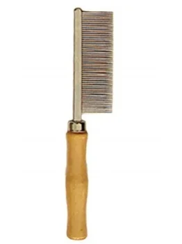 

Comb for Cats with frequent teeth and wooden handle, 250mm