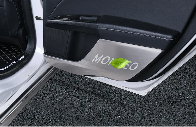 Подходит для Ford Mondeo анти-kick Pad New Mondeo Car Doot анти-kick Pad из нержавеющей стали защитная накладка модифицированное украшение