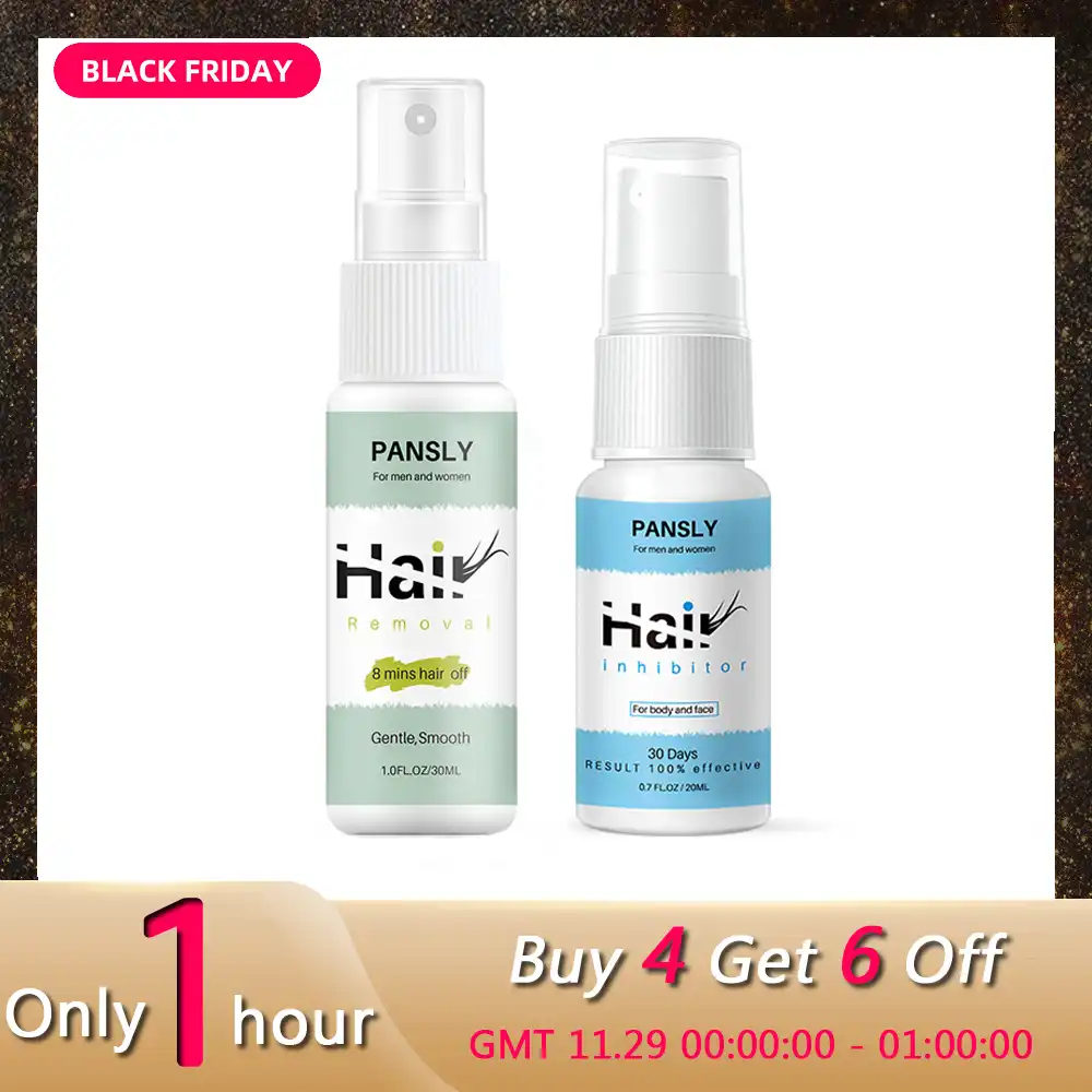 Pansly Hair Growth Inhibitor facial Removal cream Spray
