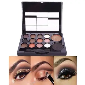 

14 Colors Fashion Women Makeup Shimmers Eyeshadow Palette Cosmetic Eye Shadow Make Up Lady Gift Beauty Tools