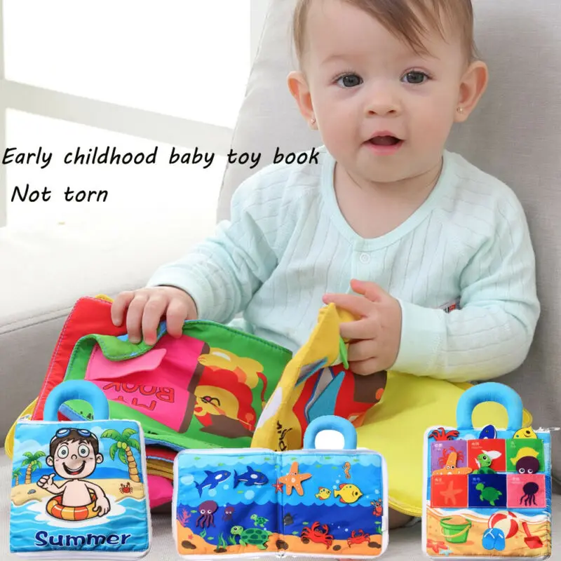 2019 Intelligence development Cloth Bed Cognize Book Educational Toy for Baby 2019 Intelligence development Cloth Bed Cognize Book Educational Toy for Baby