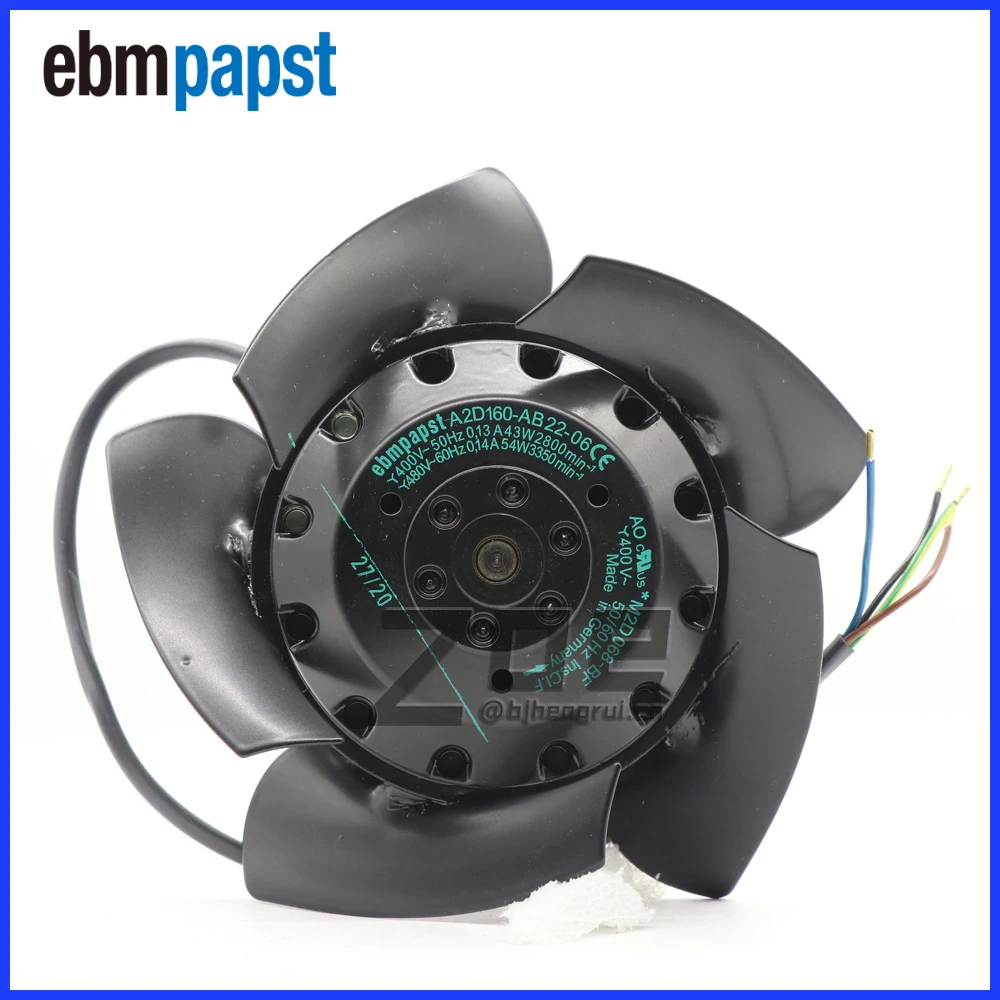 Ebmpapst M2D068-BF AC осевой охлаждающий вентилятор Siemens с серводвигателем | Обустройство