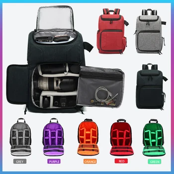 

Outdoor Multi-functional Camera Bags DSLR Digital Camera Video Backpack Bag Waterproof Resistant Breathable Travel Knapsack