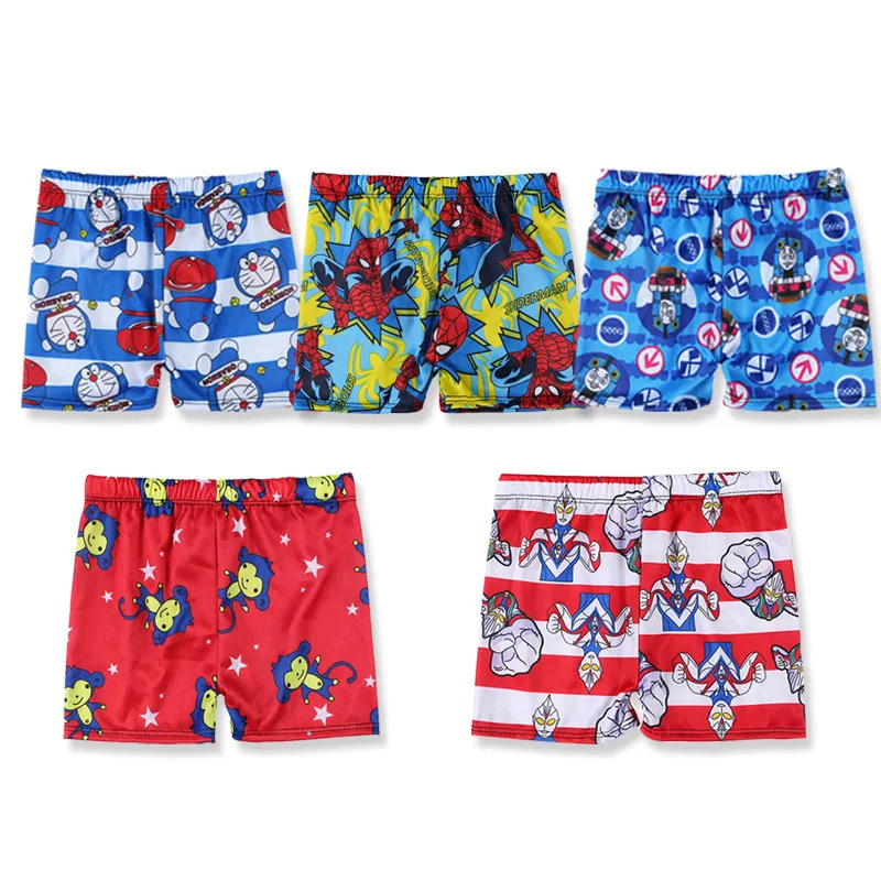 

2-8 Year Baby Boys Swimming Trunks cartoon printed bathing trunks swimwear Toddler boy swimming shorts pool short pant children