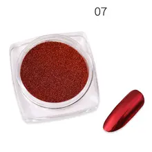 Серебряный титановый порошок для ногтей, тысячи порошков, зеркальная мука, зеркальный порошок, супер тонкий Блестящий металлический порошок