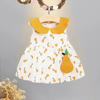 

2020 Summer Baby Girl Dress Pear Casual Dress D0029