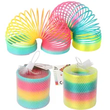 Jouets de printemps arc en ciel Anti stress, jeu éducatif pliant en plastique, jouets magiques créatifs pour enfants, cadeaux amusants