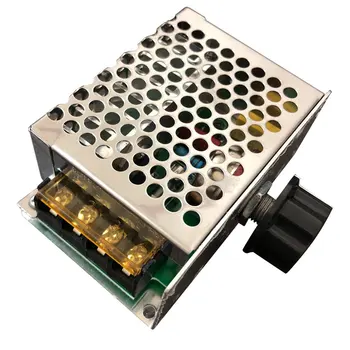 

4000W 220V SCR Voltage Regulator Motor Speed Controller Dimming Thermostat Brand New Brand New