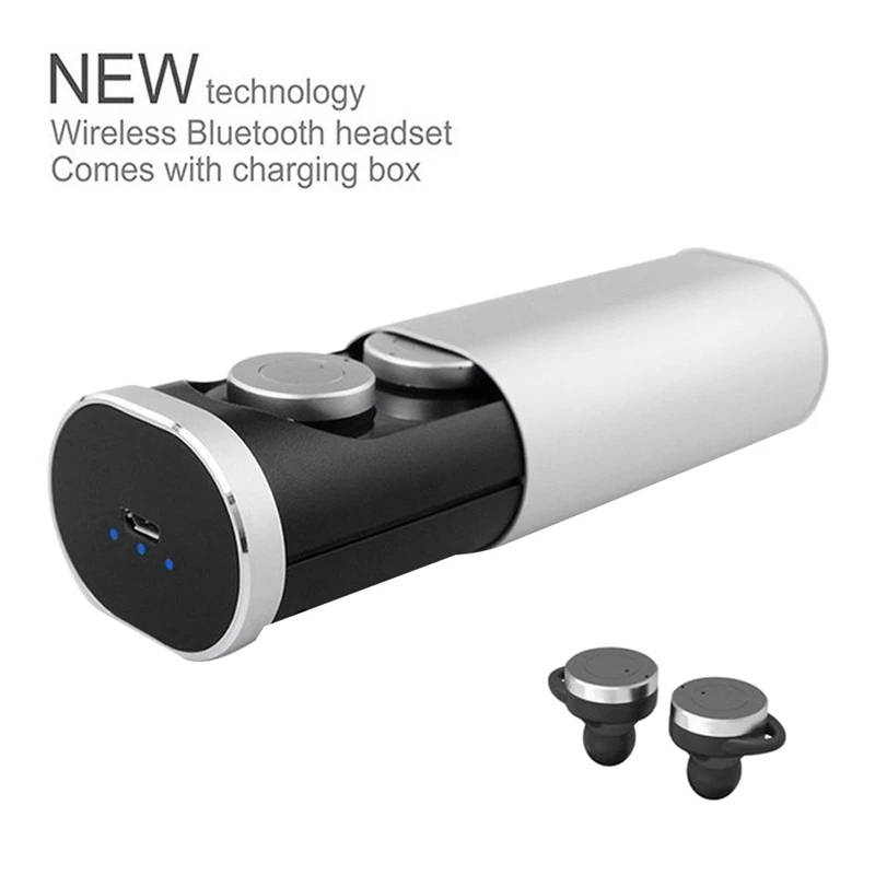 B1 TWS наушники Bluetooth гарнитура HD стерео беспроводные бинауральные наушники спортивные наушники с микрофоном зарядная коробка Fone de Ouvido