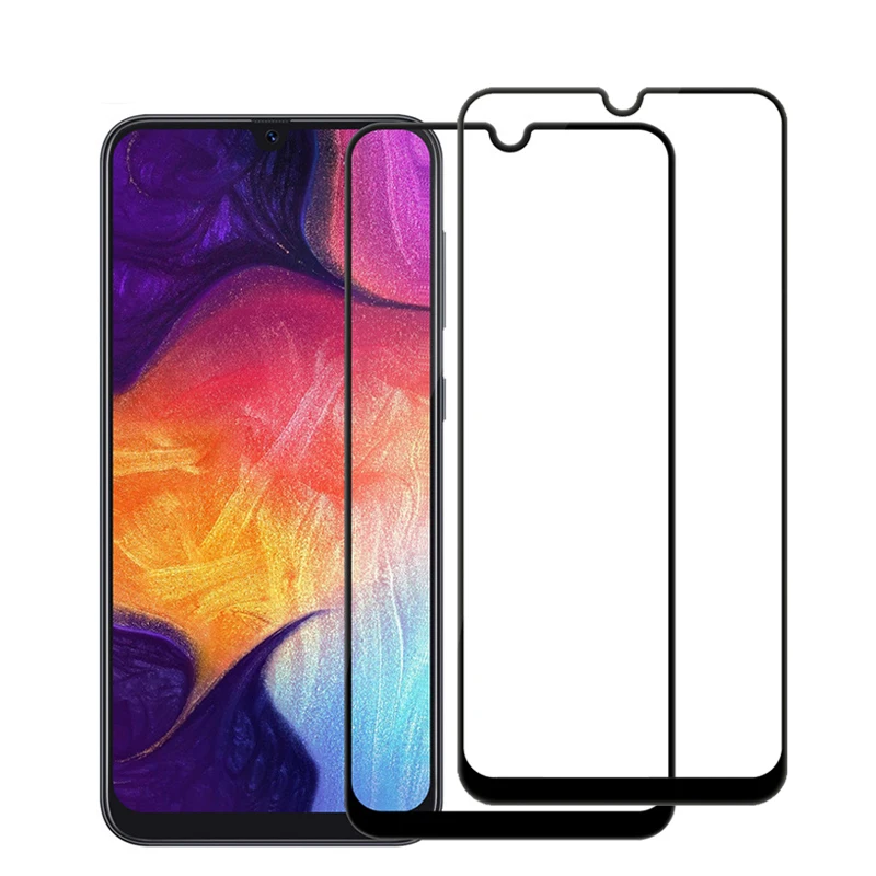 2Pcs-Tempered-Glass-for-Samsung-Galaxy-A50-A30-A40-9H-Screen-Protector-For-Samsung-A30-A50