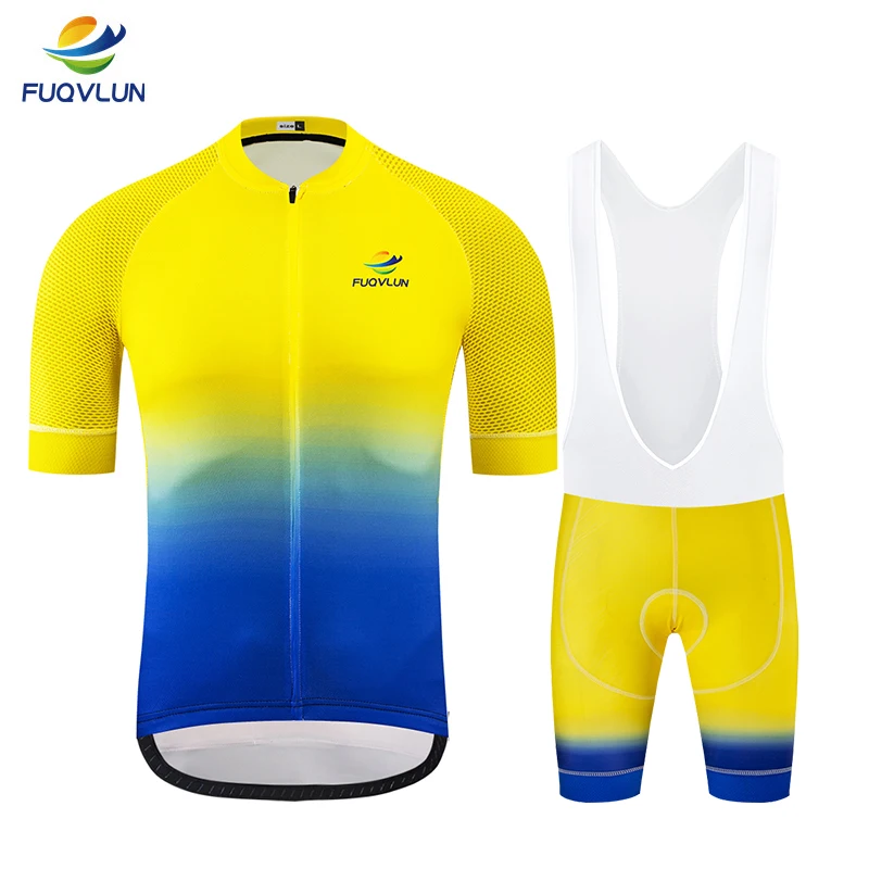 

FUQVLUN 2019 Pro Cycling Clothing Cycling Sets Bike Summer Mans Cycling Jersey Set Road Bicycle Jerseys MTB Bicycle Wear