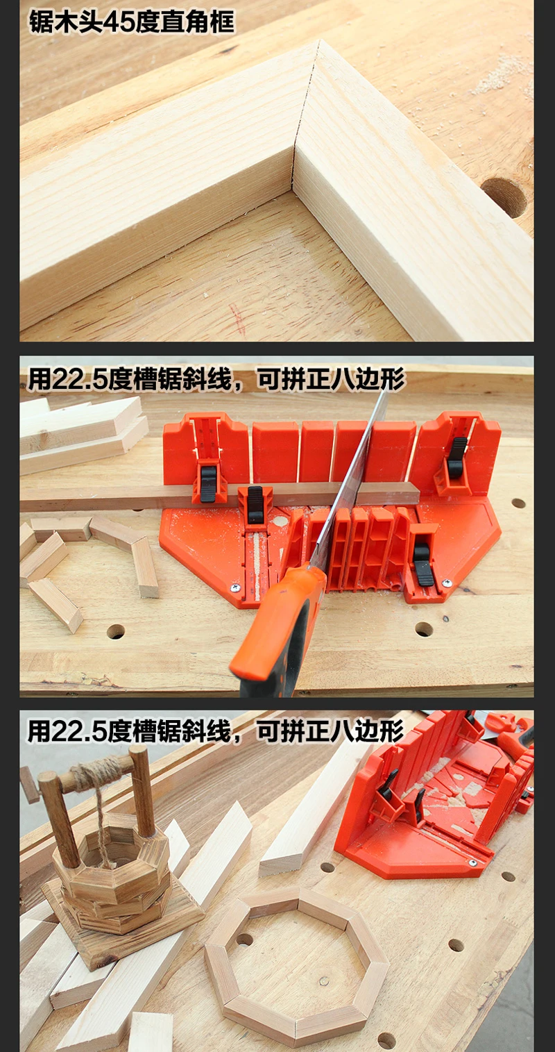 Mitre Saw, Arca de aperto Mitre Box,