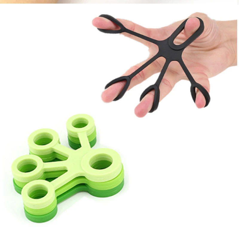 

New Fitness Equipment Accessories Silicon Hand Gripper Strength Hand Grip Finger Trainer Forearm Hand Exerciser Gym Tools