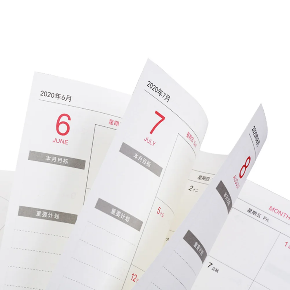 Notebook Diary 2020 Planner Agenda Journal month daily A5 Meeting Book School Stationery Monthly Plan Supplies Notebooks Notebook Diary 2020 Planner Agenda Journal month daily A5 Meeting Book School Stationery Monthly Plan Supplies Notebooks