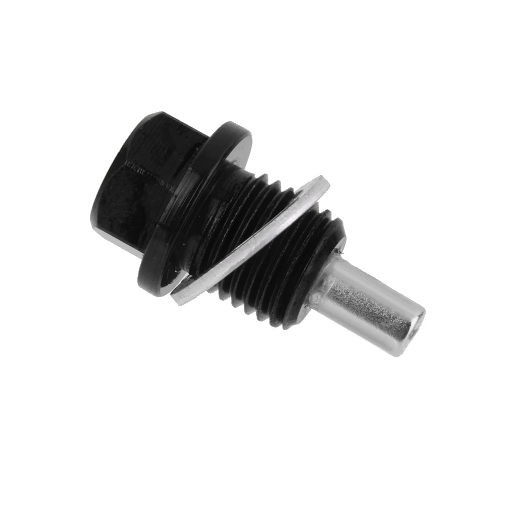 M14X1.5mm Magnetic Oil Drain Plug Metal Engine Oil Pan Plug  For Acura AUDI Dodge Ford Mazda Black Dropship