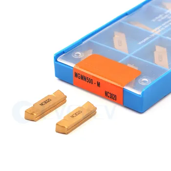 

MGMN500-M NC3020 NC3030 PC9030 High quality Grooving insert CNC lathe tools Tungsten carbide insert Turning tools Cutting insert