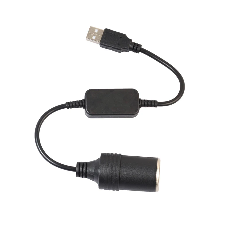 Розетка для автомобильного прикуривателя Конвертер кабель адаптер 5В 2а USB до 12В