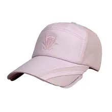 Для мужчин Женская хлопковая бейсболка для гольфа Зонт бейсболка с вышивкой печатных Регулируемый шляпа с защитной сеткой хлопковая шапка для гольфа Головные уборы Спорт на открытом воздухе