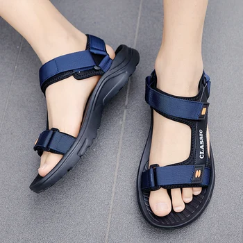 Men Sandals Summer Leisure Beach Holiday Sandals Men Shoes New Outdoor Male Retro Comfortable Casual Sandals Men Sneakers 3