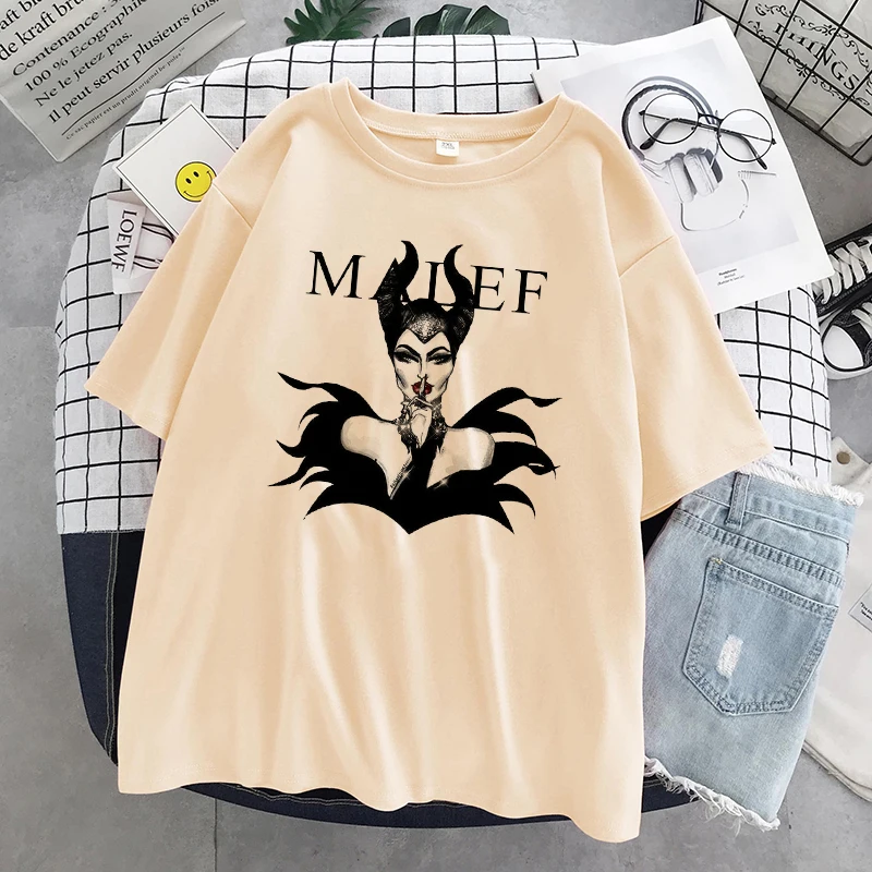 2020 Disney Autumn New Fashion Villains Bad Girl Have More Fun t-shirt Graphic Tops Tees 90s Harajuku T-shirt Gothic T-shirt funny t shirts Tees