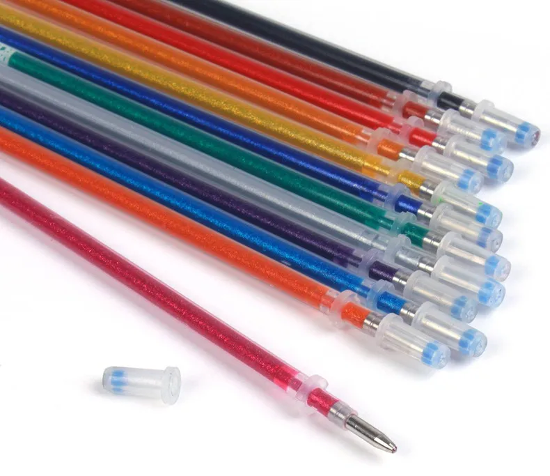 Basic 48 Gelstifte Gelschreiber Gel-Pens  Pastel Metallic Glitzer Neon