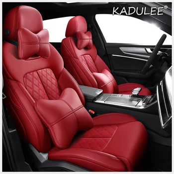

KADULEE Custom Leather car seat covers For Honda Spirior Elysion SHUTTLE Greiz UR-V GIENIA INSPIRE Automobiles Seat Covers