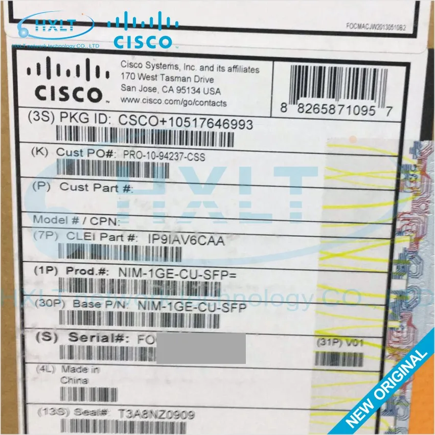 NIM-1GE-CU-SFP = NIM-2GE-CU-SFP = и Cisco 4000 серии интегрированных услуг маршрутизатор Gigabit Ethernet WAN модули
