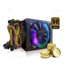 PC Miner Case Power Supply 1800W Computer Mining Rig Ethereum Monero Bitcoin Server Rack PSU For RX 470 480 570 GTX 1060 6 GPU