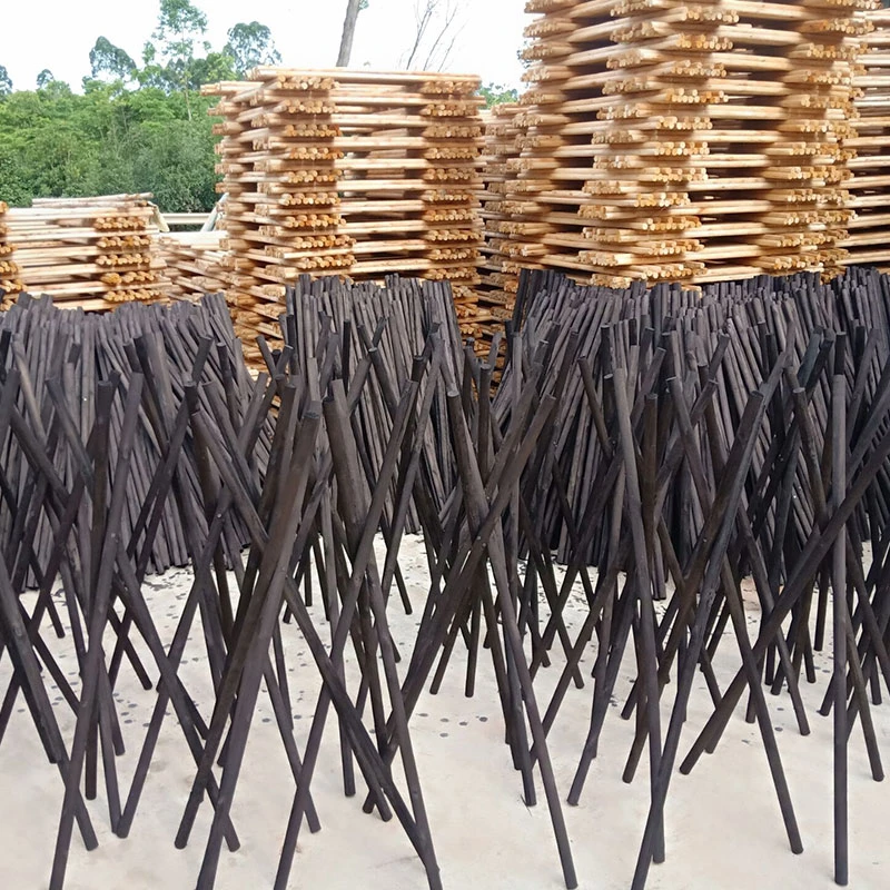 Bracket Solid Wood Black Flower Flower Arrangement Tripod Flower Rack Lampstand Son Fork Florist Articles