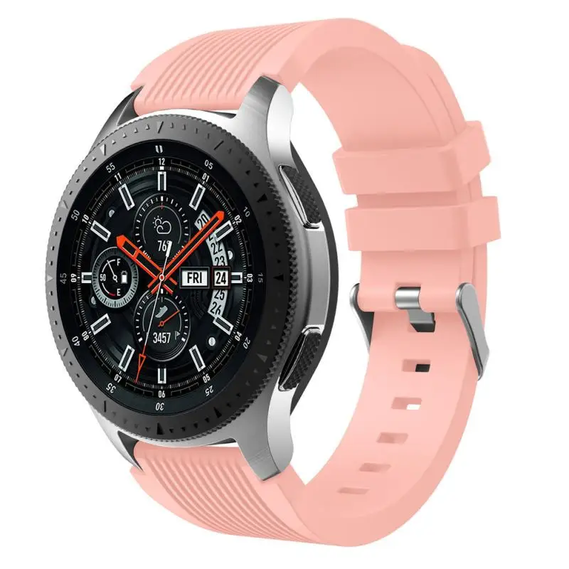 Galaxy watch 46 мм для samsung gear S3 Frontier amazfit bip huawei watch gt 2 ремешок 22 мм ремешок силиконовый браслет активный 2 46