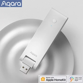 Nuevo Aqara Smart Hub Gateway E1 edición juvenil Zigbee 3 0 aplicación remota de Control por voz de Siri, trabajar con Apple HomeKit Mijia APP