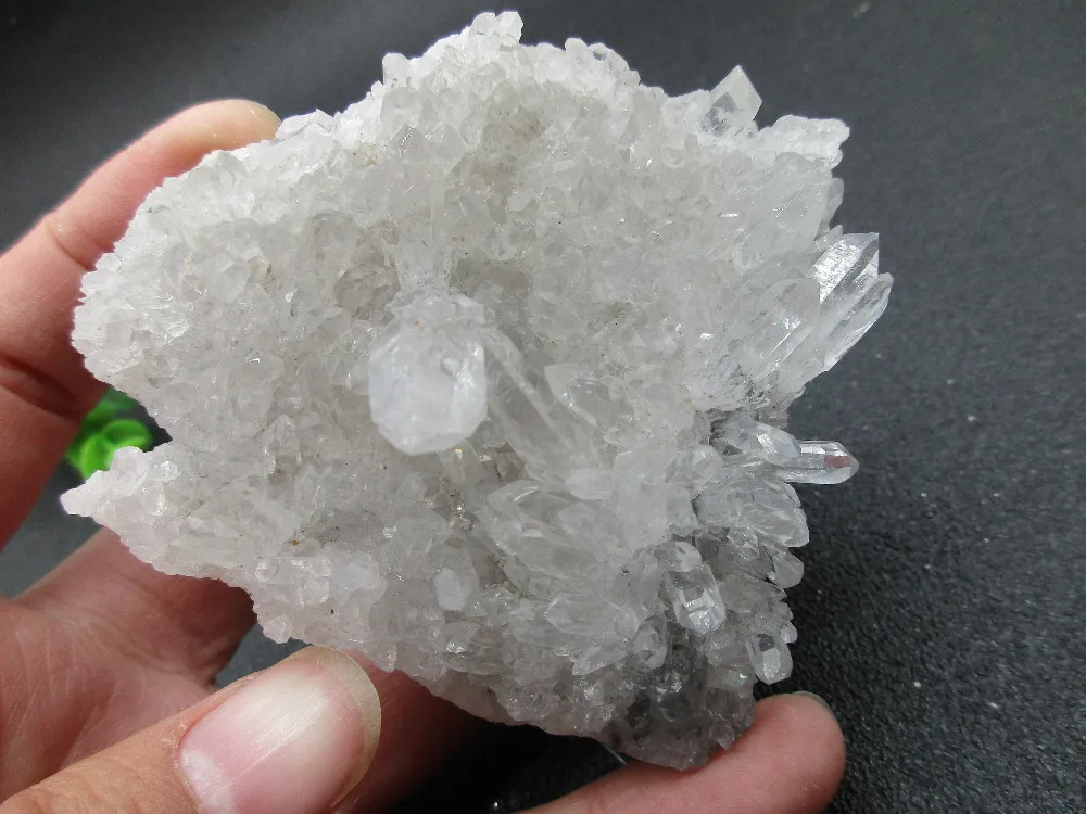 Natural White Quartz Flowers Crystal Clusters Decoration Resistant Healing Stone Feng Shui Decoration