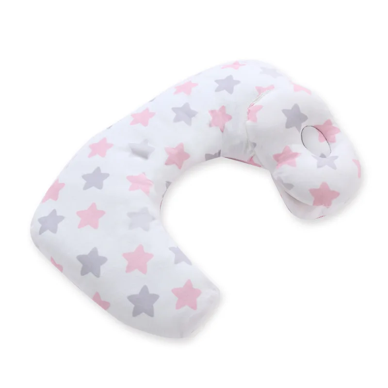 pink star Подушки для грудного вскармливания, подушки для кормления, u-образная подушка для грудного вскармливания, хлопковая подушка для грудного вскармливания - Цвет: pink star