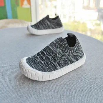 

DC9-16 Sport Shoes Baby Boys Girls Breathable Shoes Toddler Kids Soft Bottom Footwear