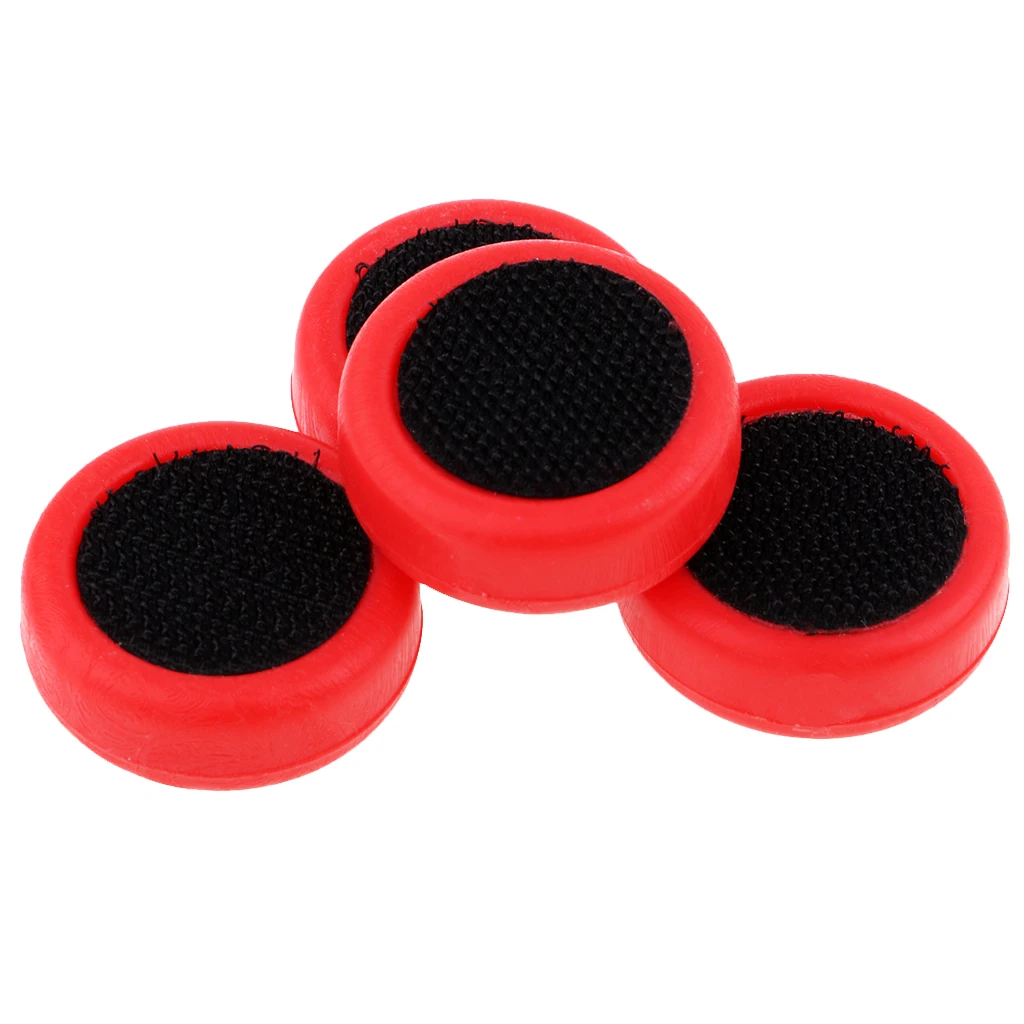 4pcs Round Thumb Slider Block For Skateboard Longboard Sliding Gloves