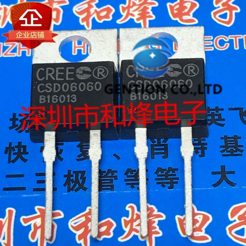 

10 шт CSD06060 TO-220 600V 6A в наличии 100% новый и оригинальный