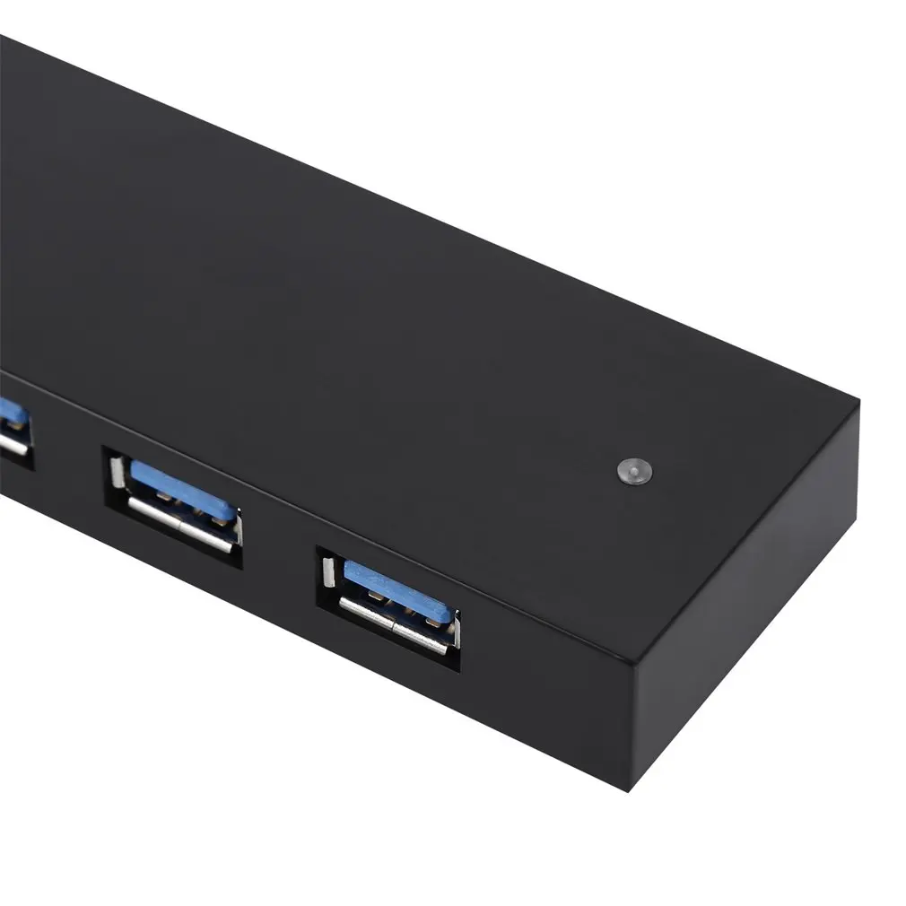 USB 3,0 концентратор Алюминий 4-Порты и разъёмы usb-хаб с 3.3ft USB 3,0 Удлинительный кабель Совместимость с ОС Windows