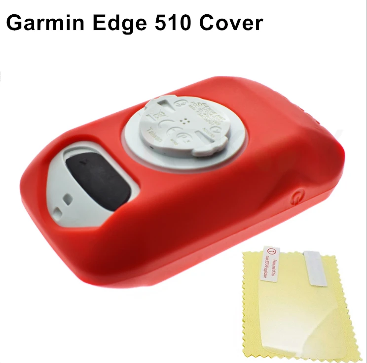 

Generic Bike Gel Skin Case & Screen Protector Cover for Garmin Edge 510 GPS Computer Case for Garmin Edge 510 Case
