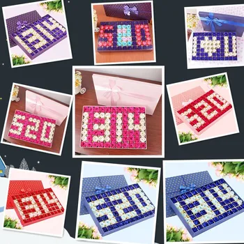

77 Roses Valentine Gift Box Creative Gift Lasting Eternal Love Wedding Decoration Lover Rose Diy Soap Flower #10